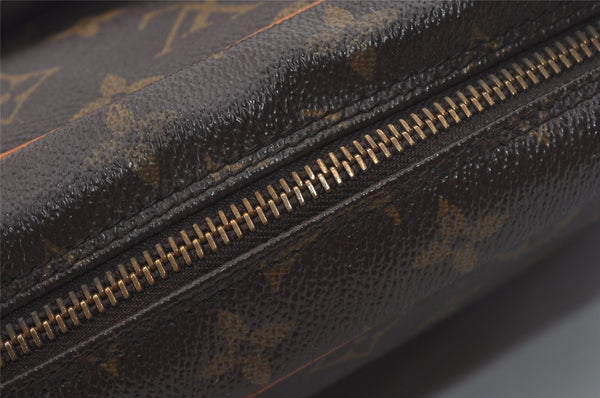 Authentic Louis Vuitton Monogram Compiegne 28 Clutch Hand Bag M51845 LV 6224I