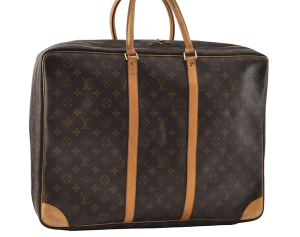 Authentic Louis Vuitton Monogram Sirius 50 Travel Boston Bag M41406 LV 6226I