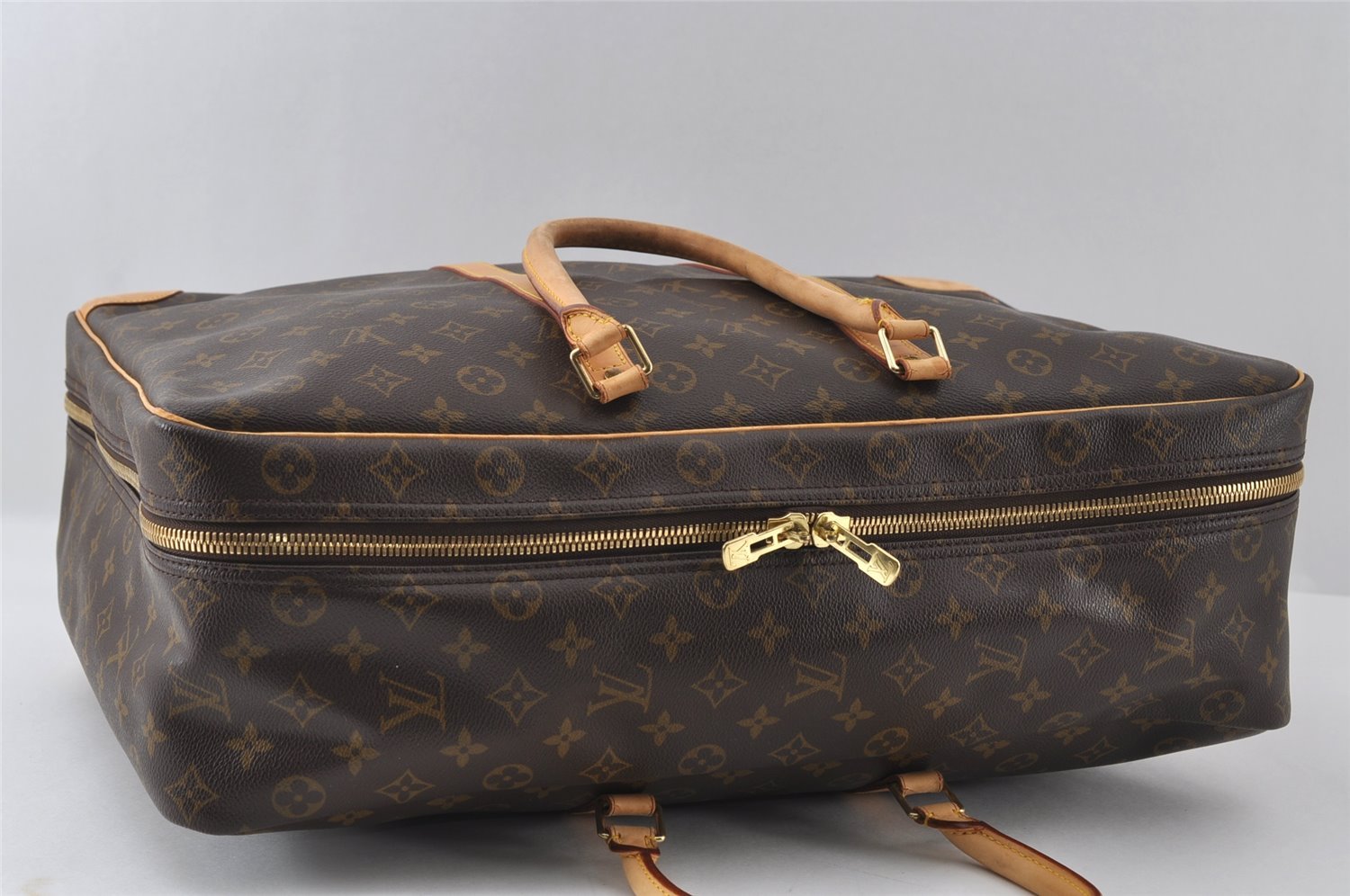 Authentic Louis Vuitton Monogram Sirius 50 Travel Boston Bag M41406 LV 6226I
