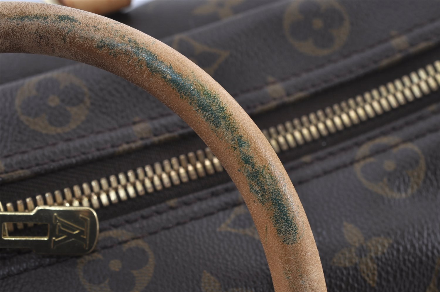 Authentic Louis Vuitton Monogram Sirius 50 Travel Boston Bag M41406 LV 6226I