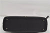 Authentic BURBERRY Vintage Leather Shoulder Hand Bag Purse Black 6227D