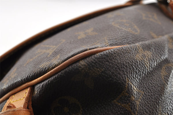 Authentic Louis Vuitton Monogram Saumur 30 Shoulder Cross Bag M42256 LV 6228I