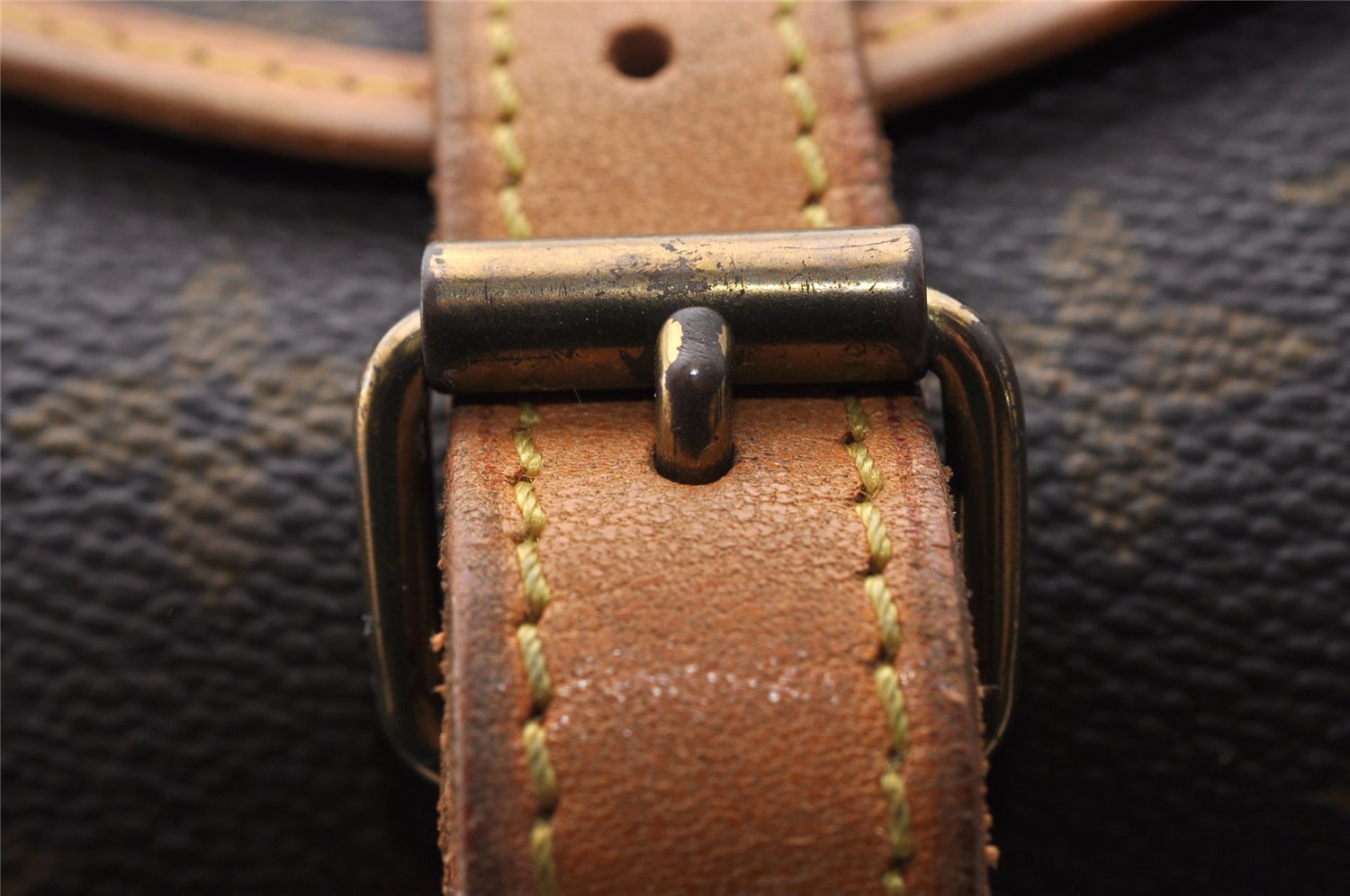 Authentic Louis Vuitton Monogram Saumur 30 Shoulder Cross Bag M42256 LV 6228I