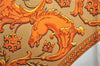 Authentic HERMES Carre 90 Scarf "LA Promenade De Longchamps" Silk Brown 6229E