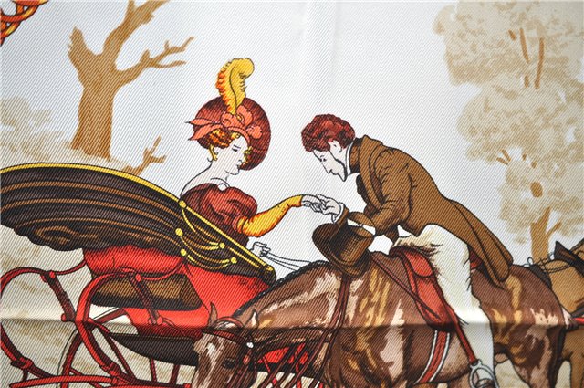 Authentic HERMES Carre 90 Scarf 