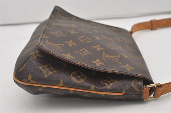 Authentic Louis Vuitton Monogram Musette Tango Shoulder Bag M51257 LV 6229I