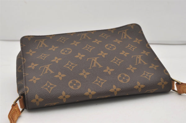 Authentic Louis Vuitton Monogram Musette Tango Shoulder Bag M51257 LV 6229I