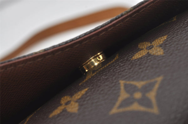 Authentic Louis Vuitton Monogram Musette Tango Shoulder Bag M51257 LV 6229I