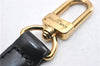 Authentic Louis Vuitton Leather Shoulder Strap Black 38.6-46.1" LV 6230F