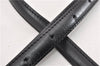 Authentic Louis Vuitton Leather Shoulder Strap Black 38.6-46.1" LV 6230F