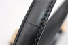 Authentic Louis Vuitton Leather Shoulder Strap Black 38.6-46.1" LV 6230F