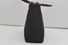 Authentic Christian Dior Lady Dior Cannage Nylon Hand Bag Black CD Junk 6231I