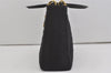 Authentic Christian Dior Lady Dior Cannage Nylon Hand Bag Black CD Junk 6231I