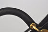 Authentic Christian Dior Lady Dior Cannage Nylon Hand Bag Black CD Junk 6231I