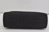Authentic Christian Dior Lady Dior Cannage Nylon Hand Bag Black CD Junk 6231I