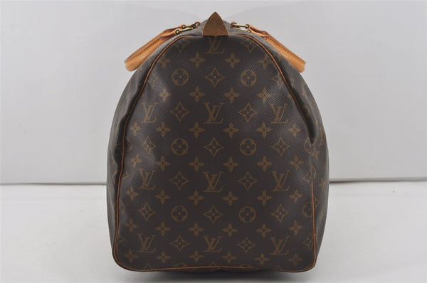 Authentic Louis Vuitton Monogram Keepall 55 Travel Boston Bag M41424 LV 6232I