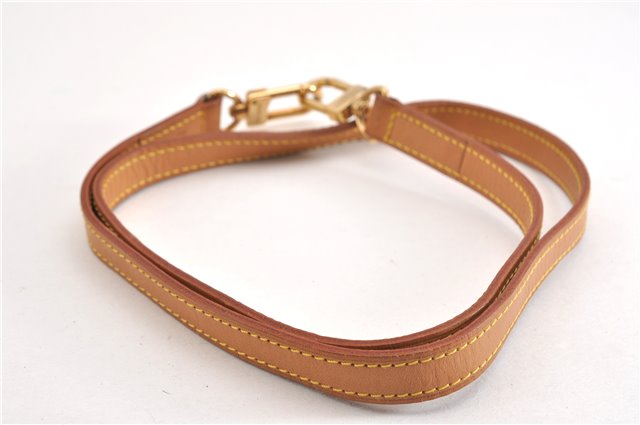 Authentic Louis Vuitton Leather Shoulder Strap Beige 38.6