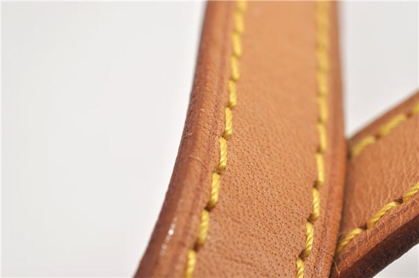 Authentic Louis Vuitton Leather Shoulder Strap Beige 38.6" LV 6233F