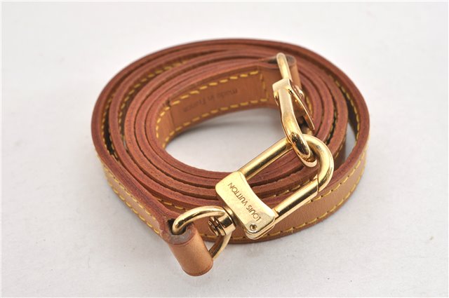 Authentic Louis Vuitton Leather Shoulder Strap Beige 38.6