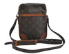 Authentic Louis Vuitton Monogram Danube Shoulder Cross Body Bag M45266 LV 6233I