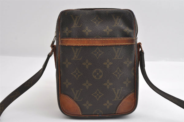 Authentic Louis Vuitton Monogram Danube Shoulder Cross Body Bag M45266 LV 6233I