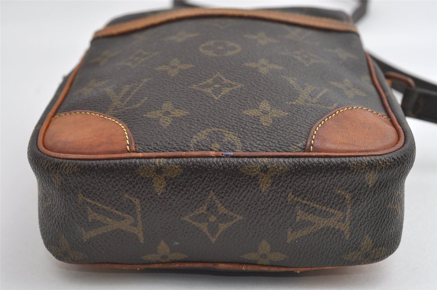 Authentic Louis Vuitton Monogram Danube Shoulder Cross Body Bag M45266 LV 6233I