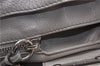 Authentic Chloe Paddington Leather Shoulder Hand Bag Gray 6234D