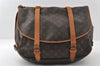 Authentic Louis Vuitton Monogram Saumur 43 Shoulder Cross Bag M42252 LV 6236I
