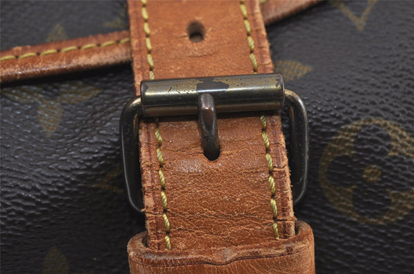 Authentic Louis Vuitton Monogram Saumur 43 Shoulder Cross Bag M42252 LV 6236I