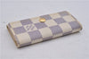 Authentic Louis Vuitton Damier Azur Multicles 4 Key Case Holder N60020 Box 6237E