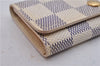 Authentic Louis Vuitton Damier Azur Multicles 4 Key Case Holder N60020 Box 6237E