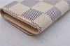Authentic Louis Vuitton Damier Azur Multicles 4 Key Case Holder N60020 Box 6237E