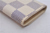 Authentic Louis Vuitton Damier Azur Multicles 4 Key Case Holder N60020 Box 6237E