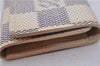 Authentic Louis Vuitton Damier Azur Multicles 4 Key Case Holder N60020 Box 6237E