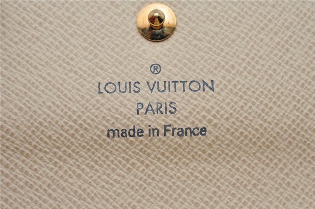 Authentic Louis Vuitton Damier Azur Multicles 4 Key Case Holder N60020 Box 6237E