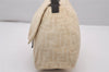 Authentic FENDI Zucca Mamma Baguette Shoulder Bag Canvas Leather Beige 6237I