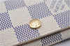 Authentic Louis Vuitton Damier Azur Multicles 4 Key Case Holder N60020 Box 6238E
