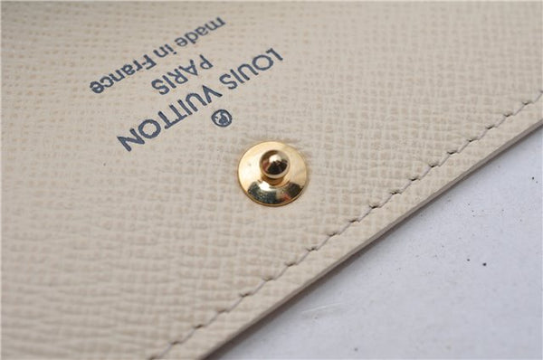 Authentic Louis Vuitton Damier Azur Multicles 4 Key Case Holder N60020 Box 6238E