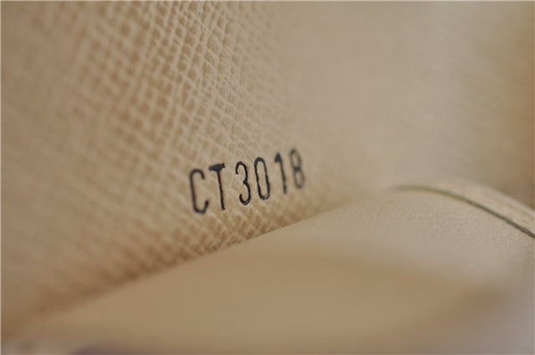 Authentic Louis Vuitton Damier Azur Multicles 4 Key Case Holder N60020 Box 6238E