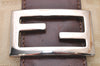 Authentic FENDI Vintage Zucca Shoulder Hand Bag Purse Canvas Leather Beige 6238I