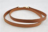 Authentic Louis Vuitton Leather Shoulder Strap Beige 46.5" LV 6239D