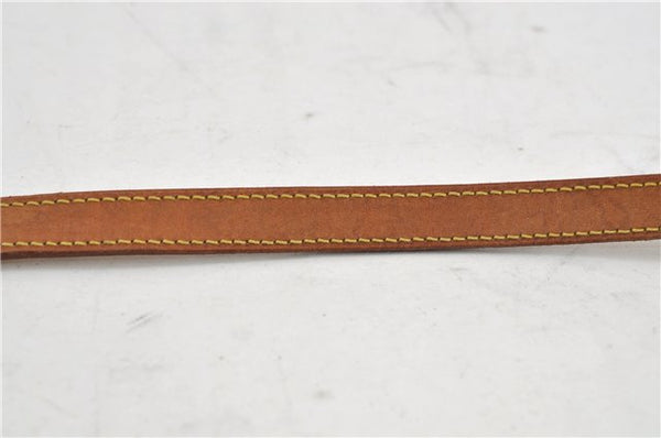 Authentic Louis Vuitton Leather Shoulder Strap Beige 46.5" LV 6239D