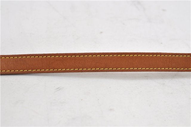 Authentic Louis Vuitton Leather Shoulder Strap Beige 46.5