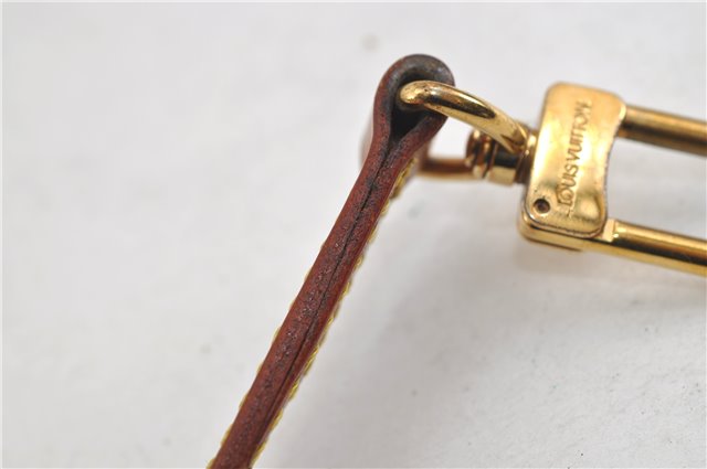 Authentic Louis Vuitton Leather Shoulder Strap Beige 46.5