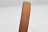 Authentic Louis Vuitton Leather Shoulder Strap Beige 46.5" LV 6239D