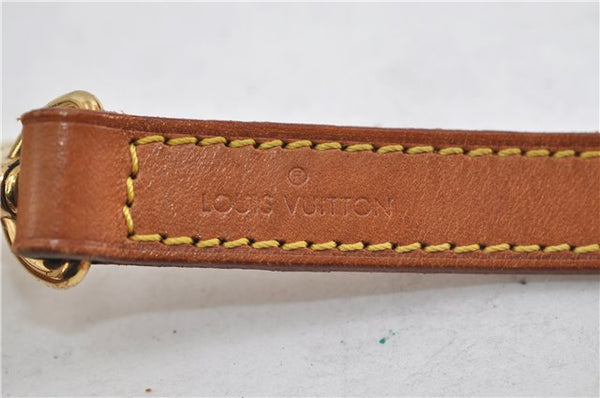 Authentic Louis Vuitton Leather Shoulder Strap Beige 46.5" LV 6239D