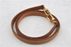 Authentic Louis Vuitton Leather Shoulder Strap Beige 46.5" LV 6239D