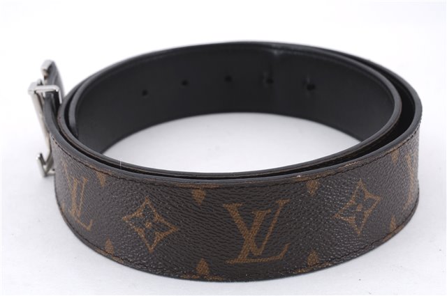 Auth Louis Vuitton Monogram Ceinture LV Initial Size 90cm 35.4