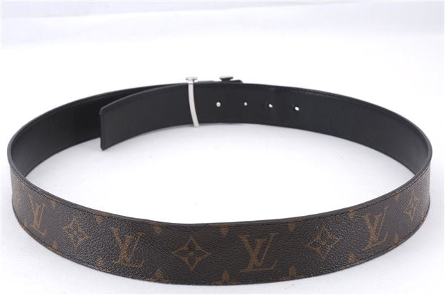 Auth Louis Vuitton Monogram Ceinture LV Initial Size 90cm 35.4