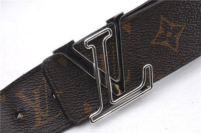 Auth Louis Vuitton Monogram Ceinture LV Initial Size 90cm 35.4